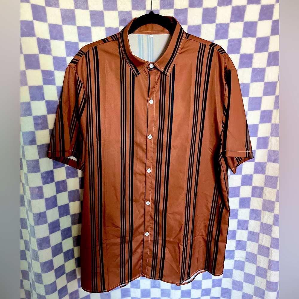 SHEIN - Men’s Short-sleeve button down - XL 🛍️ 3 for $20